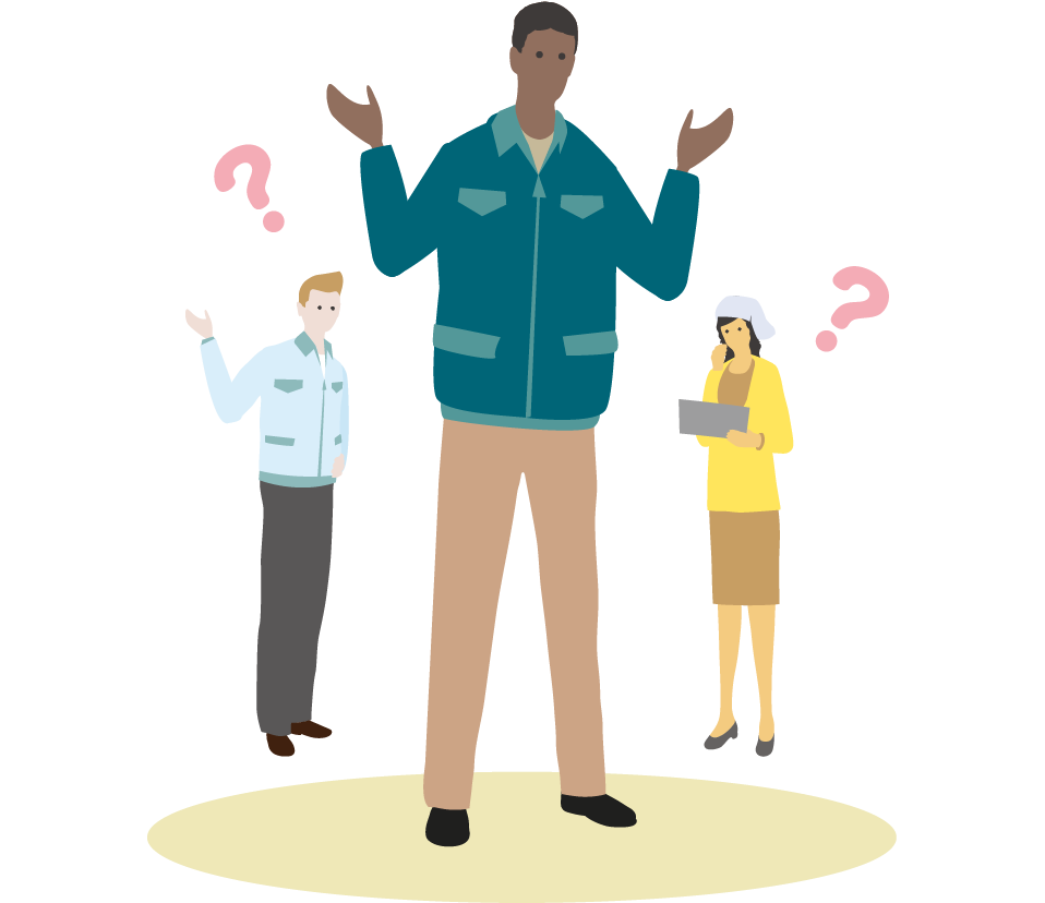 コウジョウ　ハイルトキルール　タクサンデタイヘンデス。