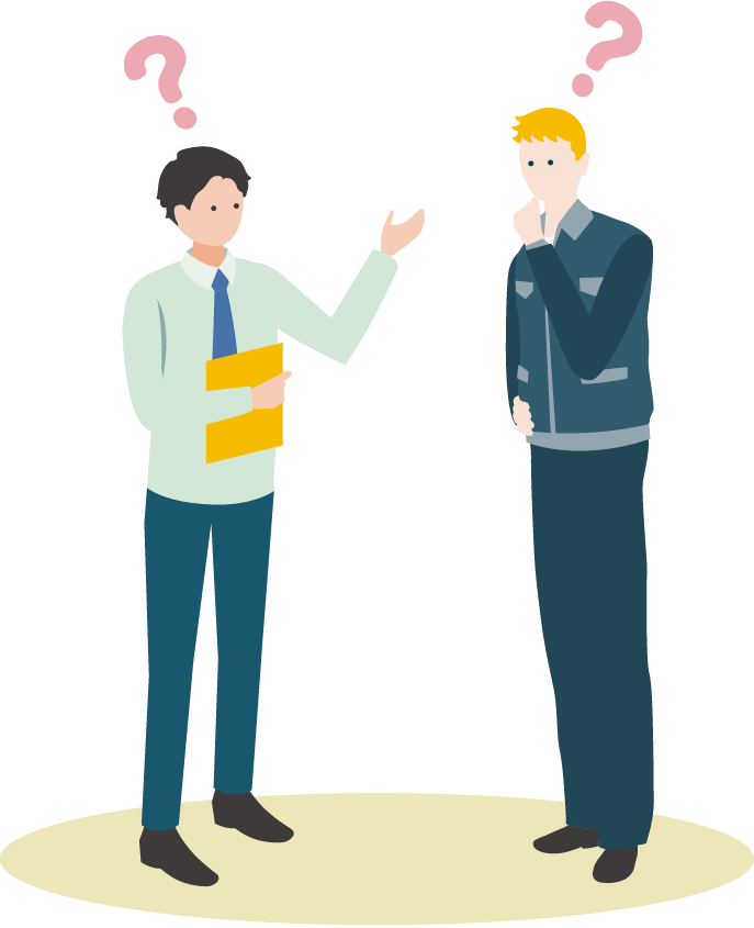 また新人にイチから出退勤時の説明、特に外国人だとわかってくれてるか心配。